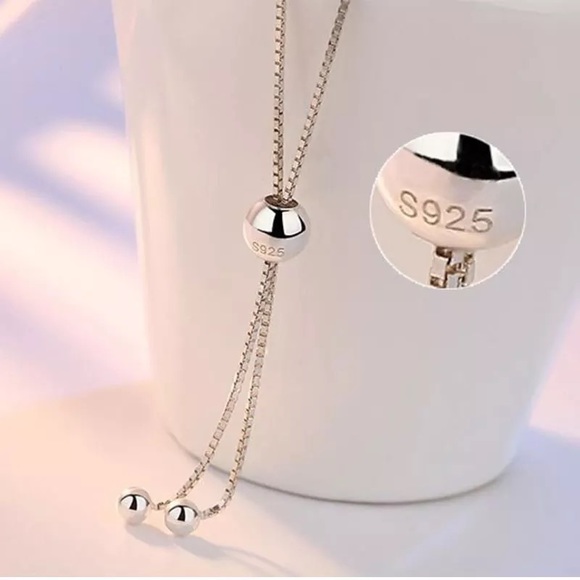 NEW 925 Sterling Silver ZIrcon Crystal Bracelet - Picture 3 of 4